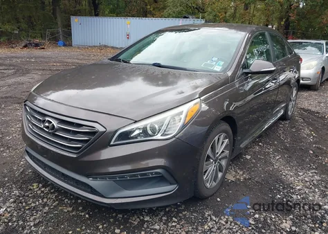 2016 Hyundai Sonata Sport z USA, uszkodzony, nr VIN 5NPE34AF3GH262244